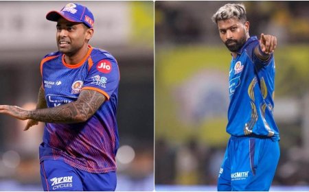हार्दिक पांड्या और सूर्यकुमार यादव RCB के खिलाफ प्लेइंग-11 का होंगे हिस्सा? MI ने दिया बड़ा अपडेट