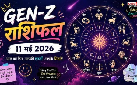 Gen-Z राशिफल: कुंभ के चंद्रमा और ग्रहों का खेल, जानें 11 मई 2026 को आपकी लाइफ होगी 'Wholesome' या 'Mid'?