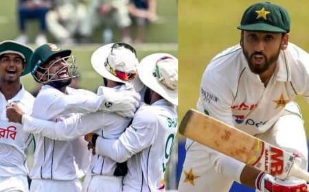 BAN vs PAK: बांग्लादेश से बुरी तरह हारा पाकिस्तान, लगातार तीसरी हार से करवा ली फजीहत, साढ़े 6 फुट के गेंदबाज ने मचाई तबाही
