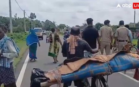 महिला का शव साइकिल पर लादकर 15 किमी पैदल चले परिजन, थाने तक काटा बवाल, जानें पूरा मामला