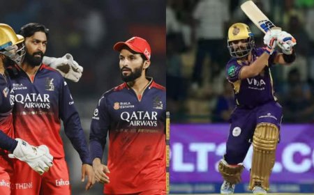 RCB की पहले गेंदबाजी, कोलकाता का सबसे खूंखार गेंदबाज हुआ बाहर, बेंगलुरू की प्लेइंग XI भी बदली