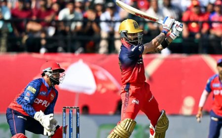 RCB और पंजाब के मैच में टूटे 7 बड़े रिकॉर्ड, विराट ने रचा इतिहास; PBKS ने बनाया अनचाहा कीर्तिमान