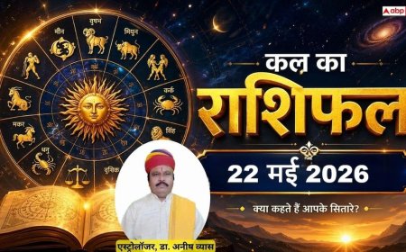 Kal Ka Rashifal: 22 मई 2026 शुक्रवार को तुला राशि को मिलेगा पैतृक संपत्ति का लाभ और मकर को करना होगा कड़ा संघर्ष, जानें राशिफल