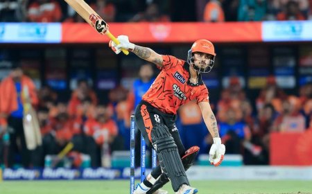 सनराइजर्स हैदराबाद ने बनाया IPL में तीसरा सबसे बड़ा स्कोर, RCB को रचना होगा इतिहास, ईशान-क्लासेन-अभिषेक चमके