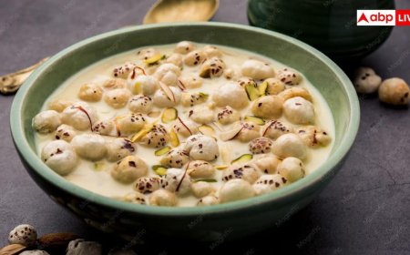 Kesar Mixed Makhana Kheer: जाफरान डालकर ऐसे बनाएं मखाने की खीर, सेहत के साथ मिलेगा जन्नत वाला स्वाद