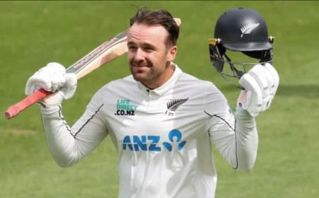 NZ Vs IRE Test Match 2026: टॉम ब्लंडेल की 186 रन की पारी, न्यूजीलैंड ने 490 पर घोषित की पहली पारी