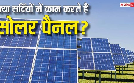 क्या सर्दियों में भी काम करते हैं सोलर पैनल? बहुत कम लोगों को पता है यह बात