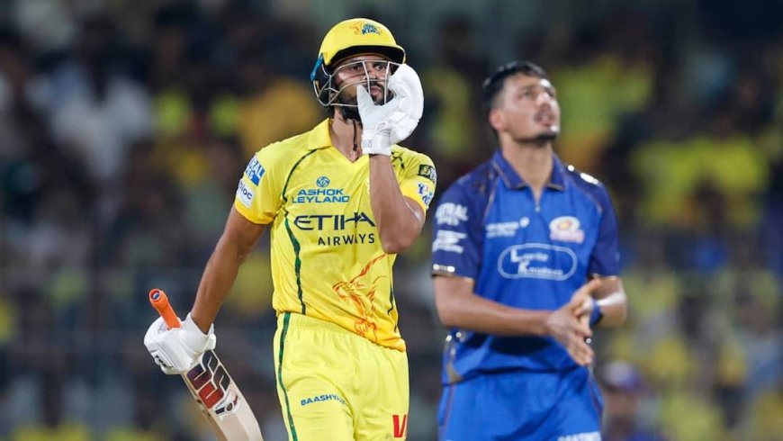 MI की एक और शर्मनाक हार, अब प्लेऑफ से बाहर! चेपॉक में CSK ने 8 विकेट से धो डाला
