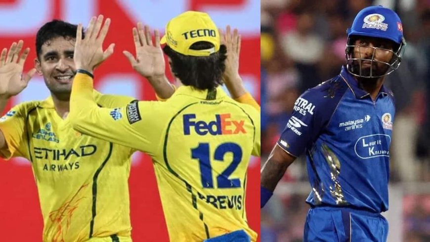करो या मरो के मैच में MI ने बनाए सिर्फ 159, आज हारते ही हो जाएगी बाहर? CSK की बॉलिंग ने बिखेरा जलवा