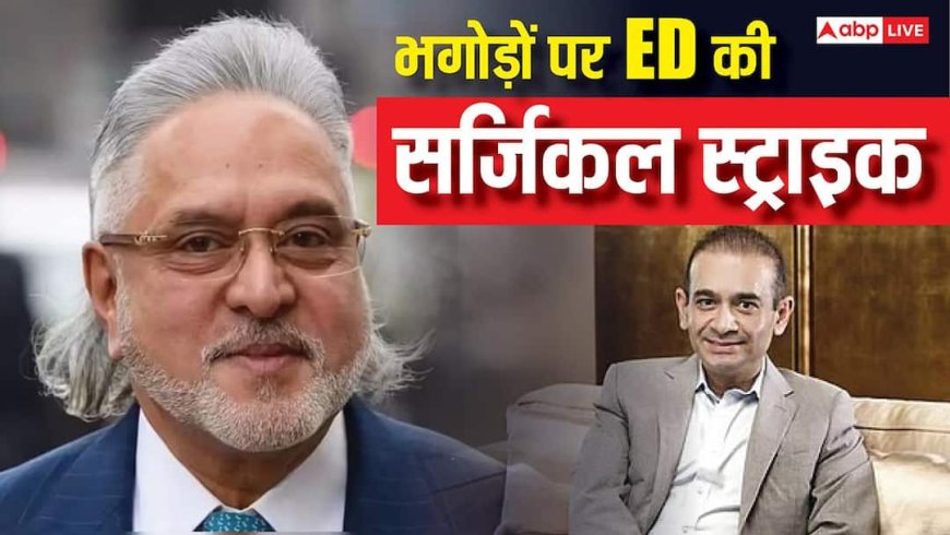 नीरव मोदी-विजय माल्या समेत 21 भगोड़े अपराधी घोषित, 2178 करोड़ की संपत्ति भी जब्त, ED का बड़ा प्रहार