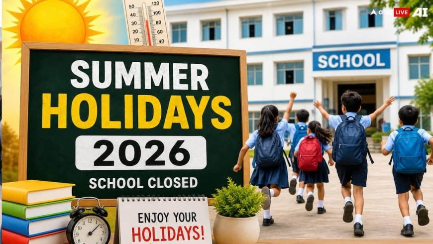 Summer Holidays 2026: भीषण गर्मी के बीच दिल्ली, यूपी समेत कई राज्यों में स्कूल छुट्टियों का ऐलान, यहां है पूरा शेड्यूल