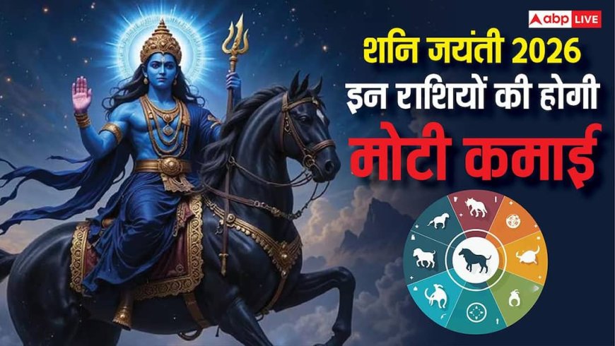 Shani Jayanti 2026: शनि जयंती पर महासंयोग, 16 मई बाद शनि देव इन 4 राशियों पर लुटाएगा आशीर्वाद