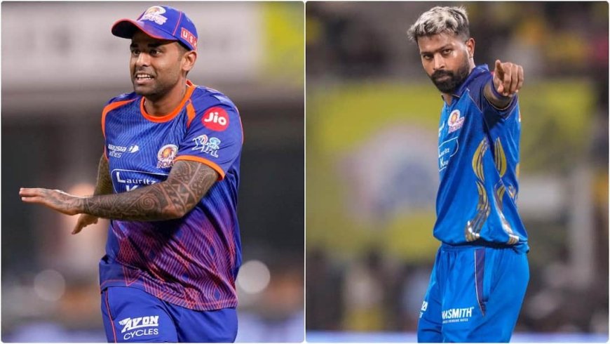 हार्दिक पांड्या और सूर्यकुमार यादव RCB के खिलाफ प्लेइंग-11 का होंगे हिस्सा? MI ने दिया बड़ा अपडेट