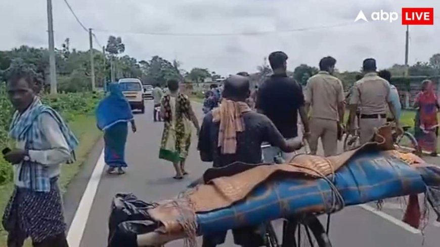 महिला का शव साइकिल पर लादकर 15 किमी पैदल चले परिजन, थाने तक काटा बवाल, जानें पूरा मामला