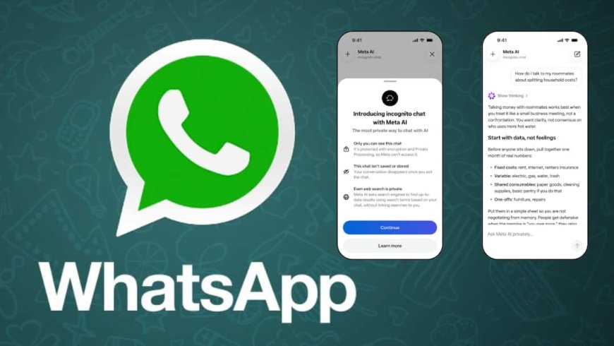 WhatsApp पर आ गया Incognito Chat फीचर, अब दिल खोलकर करें एआई से बातें