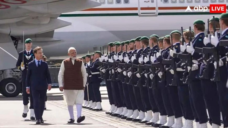 7.75 अरब डॉलर के पार पहुंचा भारत-स्वीडन व्यापार, PM मोदी-क्रिस्टरसन के बीच निवेश पर बनी बात