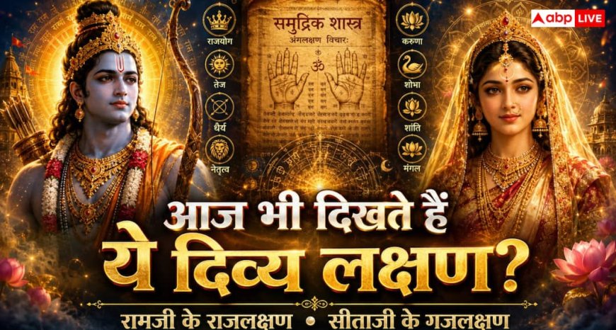 Samudrik Shastra: क्या आज भी किसी व्यक्ति में दिख सकते हैं रामजी के राजलक्षण और सीताजी के गजलक्षण?