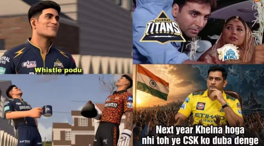 गुजरात से हारकर टूर्नामेंट से बाहर हुई चेन्नई, फैंस हुए भावुक, किसी को आया रोना, तो किसी ने उड़ाया मजाक