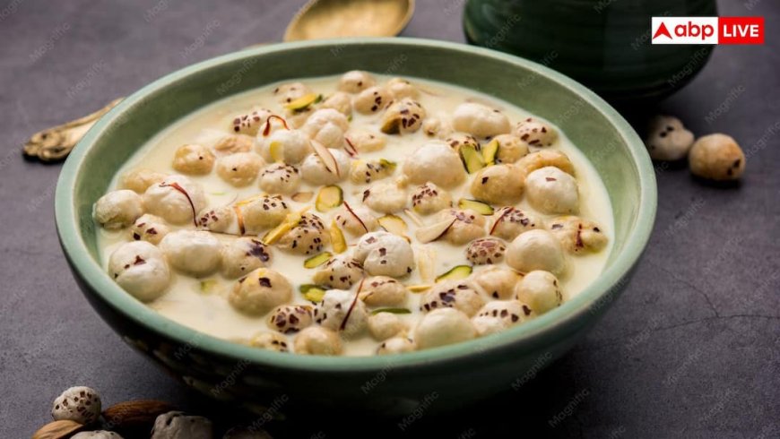Kesar Mixed Makhana Kheer: जाफरान डालकर ऐसे बनाएं मखाने की खीर, सेहत के साथ मिलेगा जन्नत वाला स्वाद