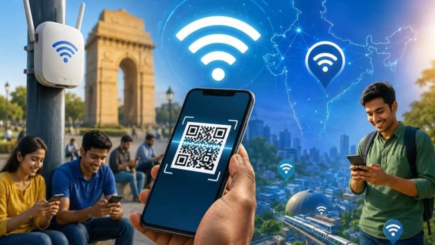 भारत में Free WiFi का बड़ा अपडेट! अब QR Code स्कैन करते ही मिलेगा इंटरनेट, PM-WANI में हुए बड़े बदलाव