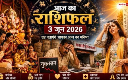 Aaj Ka Rashifal: 3 जून को मेष राशि में मंगल का उदय, इन 4 राशियों के लिए खुलेंगे धन के द्वार पढ़ें बुधवार का राशिफल