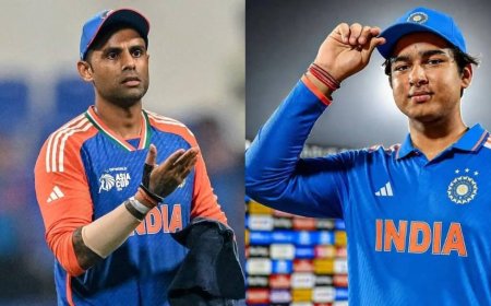 कप्तानी छिनने के बाद पहली बार बोले सूर्यकुमार यादव, वैभव सूर्यवंशी के लिए भेजा खास मैसेज