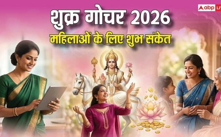 Shukra Gochar 2026: महिलाओं के लिए खुशखबरी! शुक्र गोचर देगा ये बड़े शुभ संकेत