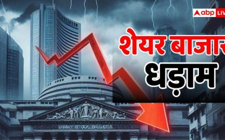 ब्लैक मंडे: शेयर बाजार में हाहाकार! 800 अंक टूटा सेंसेक्स, निवेशकों के डूबे 500000 करोड़