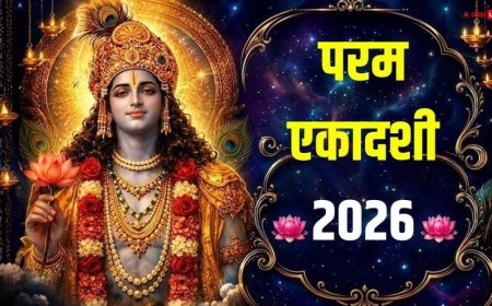 Param Ekadashi 2026: आज पापों से छुटकारा पाने वाली परम एकादशी, कर लें 4 काम, फिर 3 साल बाद ही मिलेगा मौका
