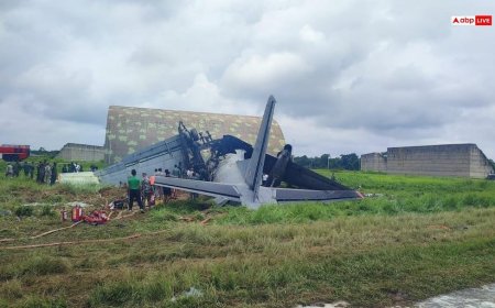 IAF Aircraft Crash: असम के जोरहाट में बड़ा हादसा, इंडियन एयरफोर्स का AN-32 एयरक्राफ्ट क्रैश, सामने आया वीडियो