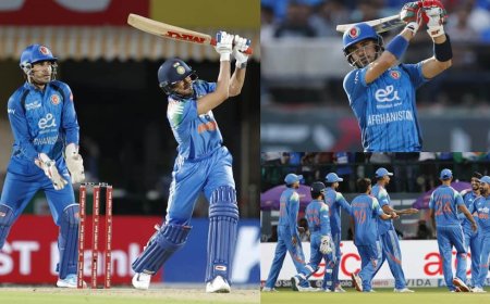 IND vs AFG 1st ODI: भारत ने जीता पहला वनडे, गुरबाज के शतक पर फिरा पानी; गिल-राहुल ने उड़ाए अफगानिस्तान के होश