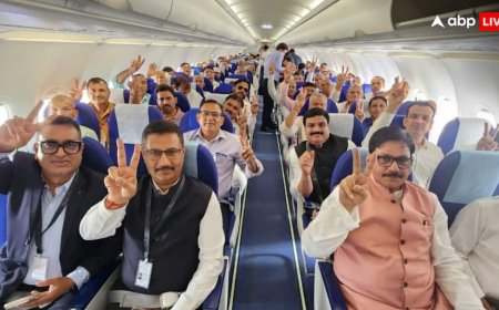 जेवर एयरपोर्ट से उड़ी पहली फ्लाइट में 28 महिलाओं समेत 170 किसानों ने की लखनऊ तक की यात्रा, CM योगी का जताया आभार