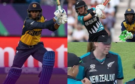 ICC Women's T20 World Cup 2026: टी20 वर्ल्ड कप में न्यूजीलैंड का बुरा हाल, लगातार दूसरी हार; अब श्रीलंका ने चटाई धूल