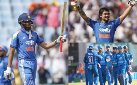 India Innings Highlights: गिल की ऐतिहासिक पारी, ईशान का ताबड़तोड़ शतक; भारत ने अफगानिस्तान को दिया 403 का लक्ष्य