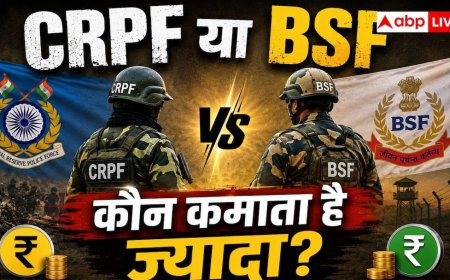 Difference Between CRPF and BSF: CRPF और BSF में क्या है अंतर, किसके जवानों को मिलती है ज्यादा सैलरी?