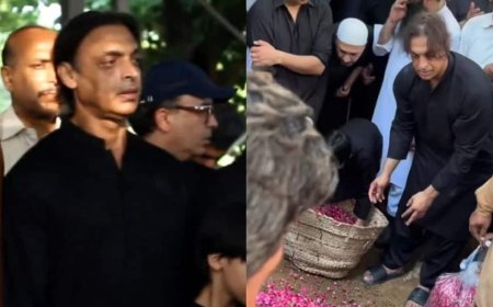 बड़े भाई की मौत से पूरी तरह टूट गए शोएब अख्तर, वायरल तस्वीरों ने बढ़ाई फैंस की चिंता