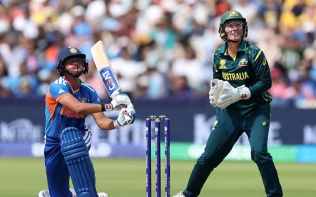 INDW vs AUSW: छक्कों की हैट्रिक, 207 का स्ट्राइक रेट, हरमनप्रीत ने भारत को 170 तक पहुंचाया; सेमीफाइनल दांव पर