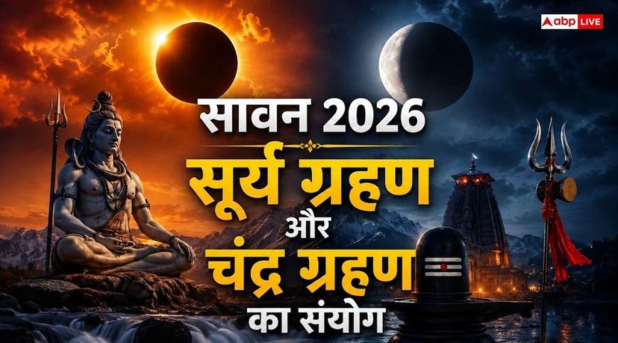 Sawan Grahan 2026: सावन 2026 में दो ग्रहण का संयोग, क्या खतरे की घंटी का संकेत?