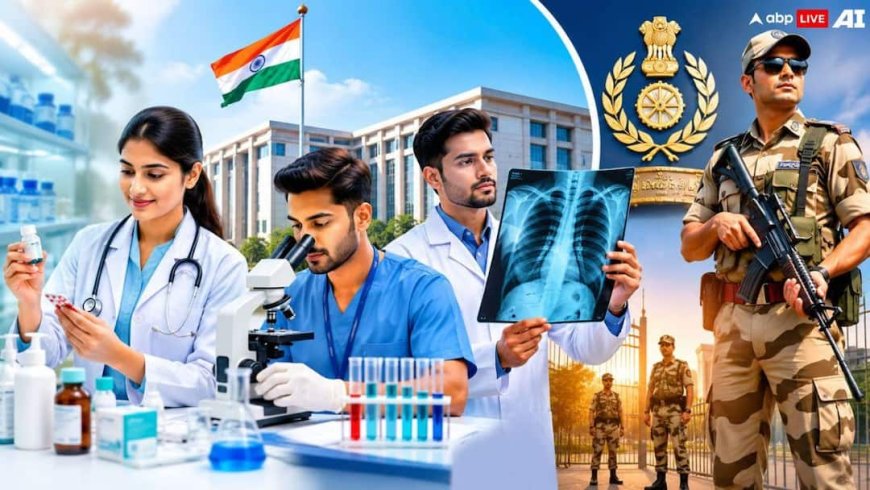 CISF Vacancy 2026:  ASI पैरामेडिकल पदों पर आवेदन 8 जून से शुरू,जानें कौन कर सकता है अप्लाई?