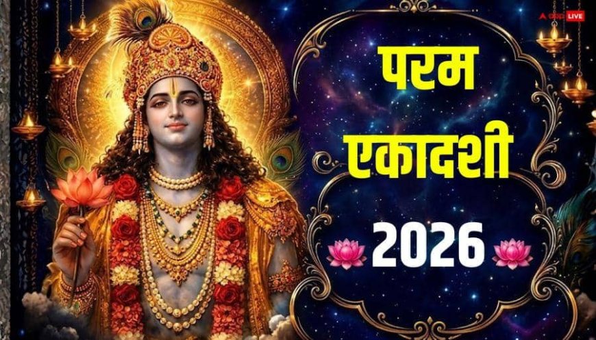 Param Ekadashi 2026: आज पापों से छुटकारा पाने वाली परम एकादशी, कर लें 4 काम, फिर 3 साल बाद ही मिलेगा मौका