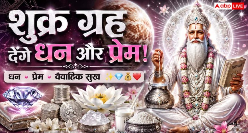 Astrology: शुक्र ग्रह की कृपा से चमक सकती है किस्मत! शुक्रवार को करें ये आसान उपाय