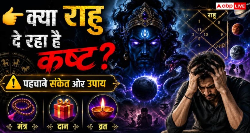 Astrology: अचानक बढ़ रही हैं बाधाएं और तनाव? राहु हो सकता है इसका कारण