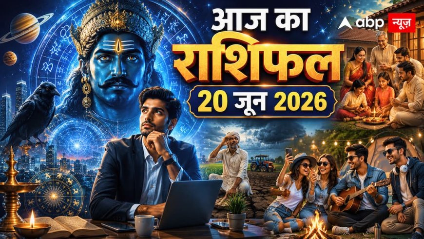 Aaj Ka Rashifal: 20 जून को सुबह 09:26 बजे तक मघा नक्षत्र का साया, शनिवार को शनि देव की टेढ़ी नजर से इन राशियों की बढ़ेगी आफत, देखें राशिफल