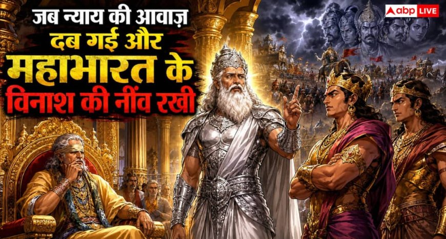 Mahabharat: जब न्याय की आवाज़ दब गई और महाभारत के विनाश की नींव रखी गई