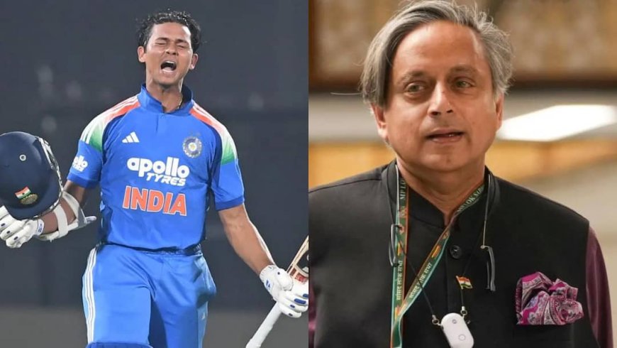 सेंचुरी के बाद भी ड्राप, यशस्वी जायसवाल को लेकर फूटा शशि थरूर का गुस्सा; दे दिया बवाली बयान