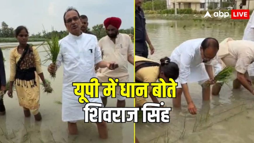घुटनों तक पयजामा चढ़ा खेत में उतरे शिवराज, कृषि मंत्री ने UP समेत देशभर के किसानों से की ये अपील