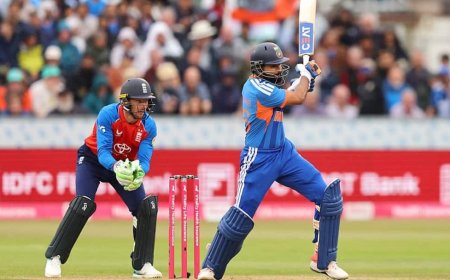 IND vs ENG T20: अभिषेक शर्मा की ऐतिहासिक फिफ्टी, फिर श्रेयस अय्यर ने बनाया टी20 में सबसे धीमा अर्धशतक; भारत ने बनाए 189 रन