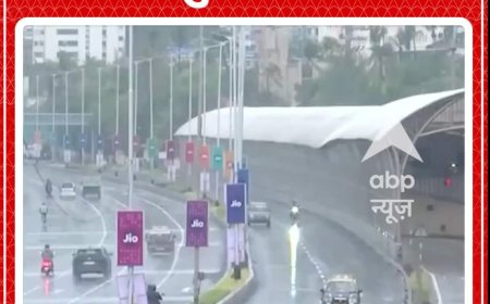 Viral News: मुंबई में झमाझम बारिश, मौसम हुआ सुहाना!