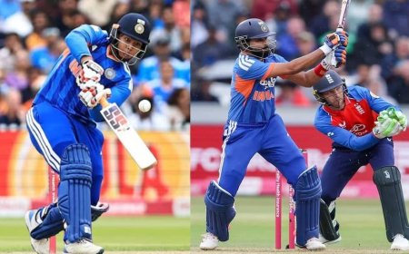 दूसरे टी20 में भारत ने इंग्लैंड को दिया 191 का लक्ष्य, वैभव सूर्यवंशी फ्लॉप; ईशान किशन अर्धशतक से चूके