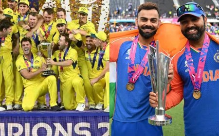 सबसे ज्यादा ICC टूर्नामेंट जीतने वाले 5 देश, ऑस्ट्रेलिया 24 खिताब के साथ नंबर-1; जानें लिस्ट में कौन-कौन शामिल